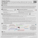 Digital Divide - Am Beispiel von Homeschooling während der Corona- Pandemie